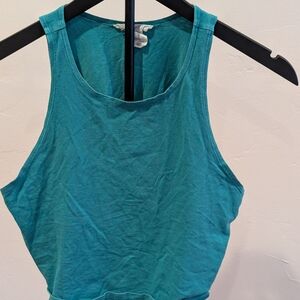 Forever 21 Turquoise Tank Top